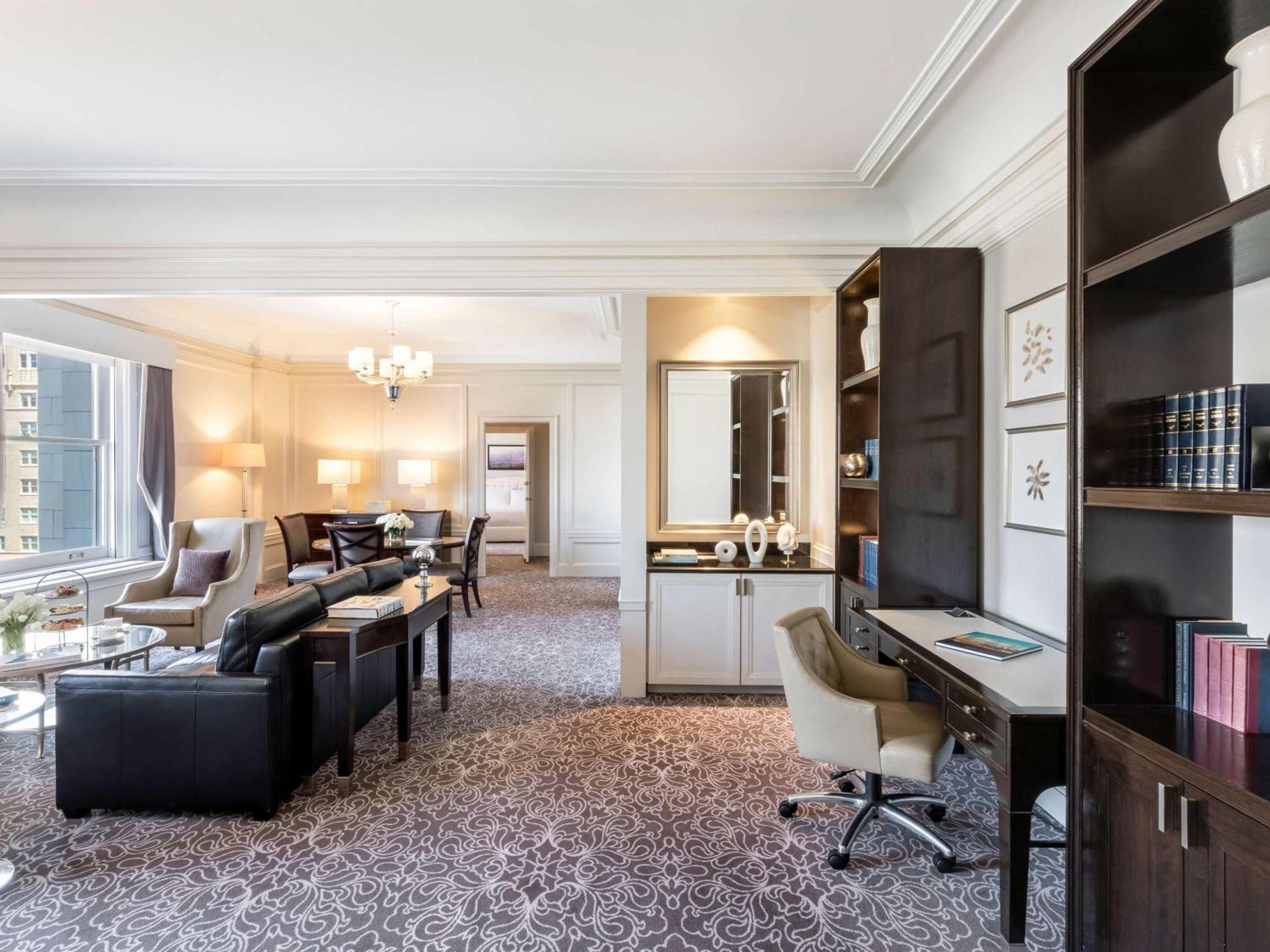فندق فيرمونت سان فرانسيسكو المظهر الخارجي الصورة A suite at The Peninsula