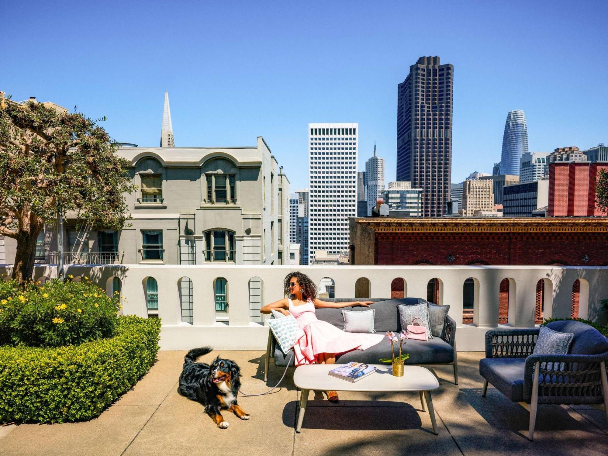فندق فيرمونت سان فرانسيسكو المظهر الخارجي الصورة Rooftop garden