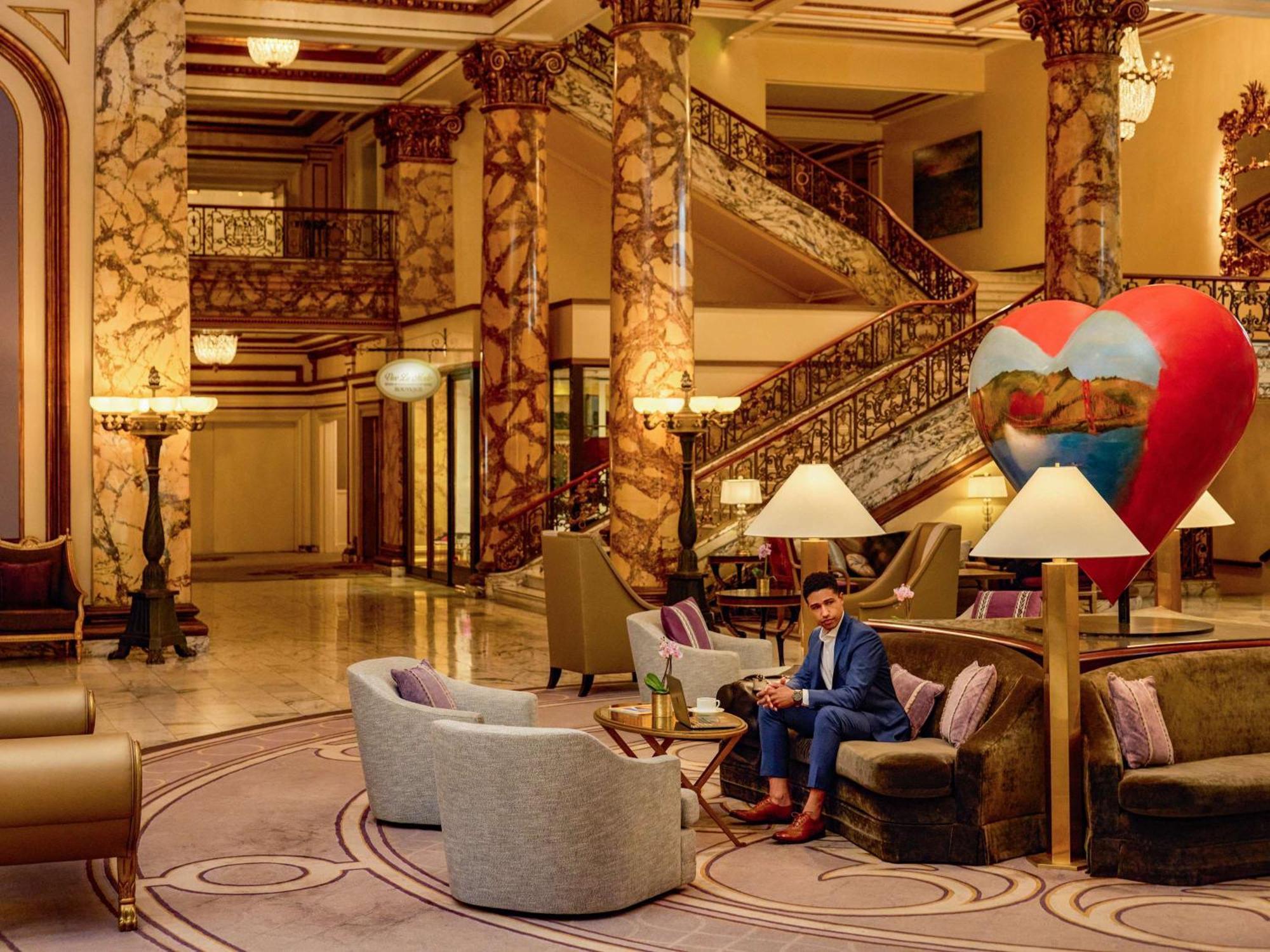 فندق فيرمونت سان فرانسيسكو المظهر الخارجي الصورة The lobby of the InterContinental London Park Lane